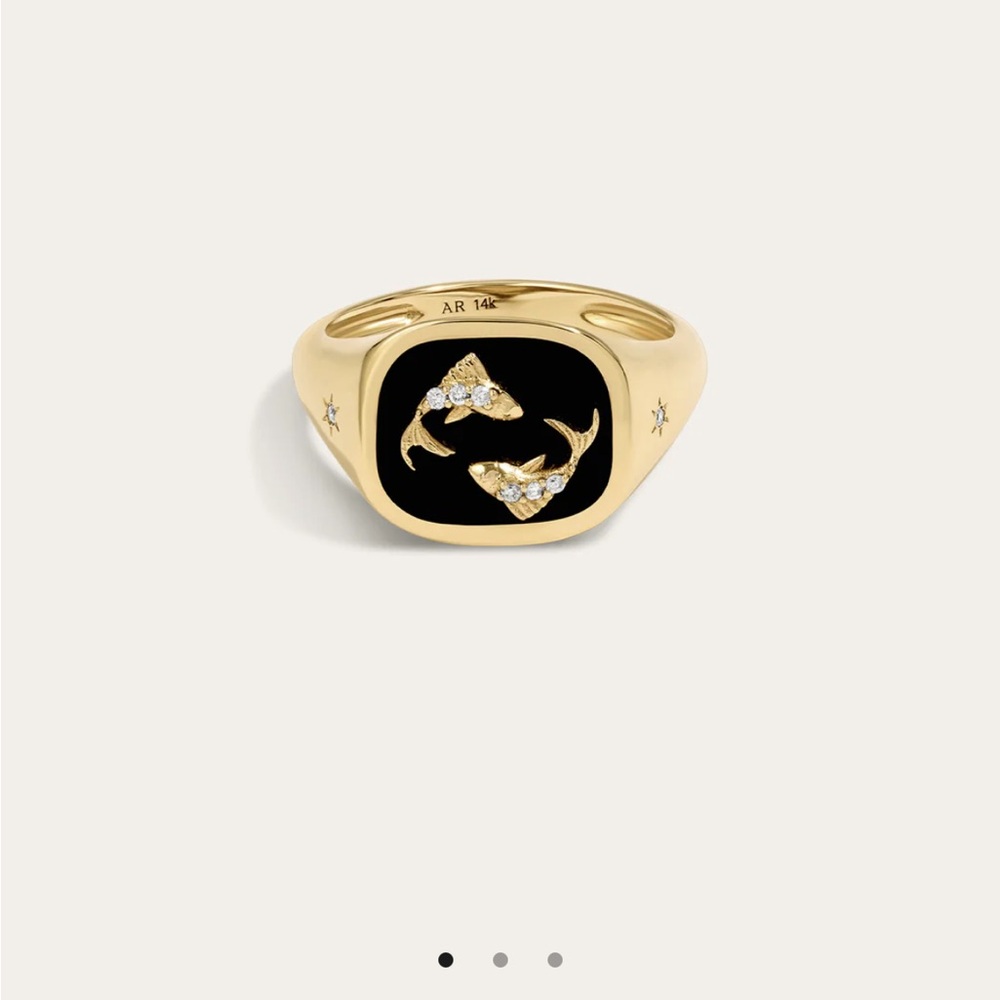 Adina Reyter Pisces Signet Ring